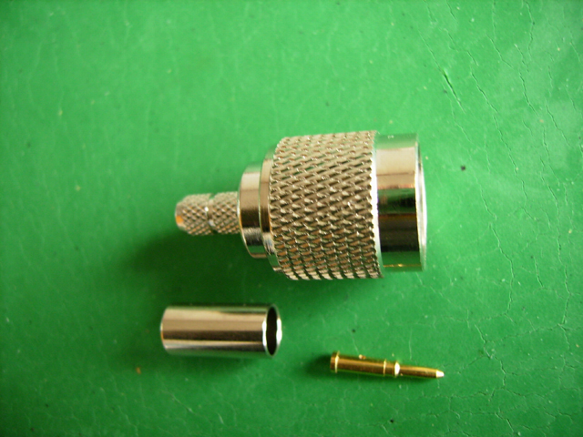 TNC Male Crimp Connector For LMR195 Cable